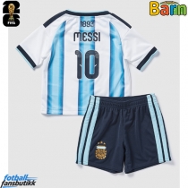 Argentina Lionel Messi #10 Hjemmedraktsett Barn EM 2024 Kortermet (+ Korte bukser)